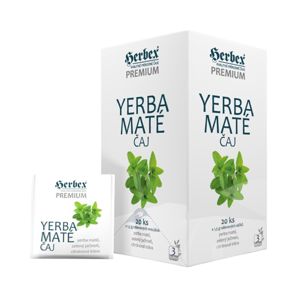 Herbex yerba mate tea 20x1,5g 30 g