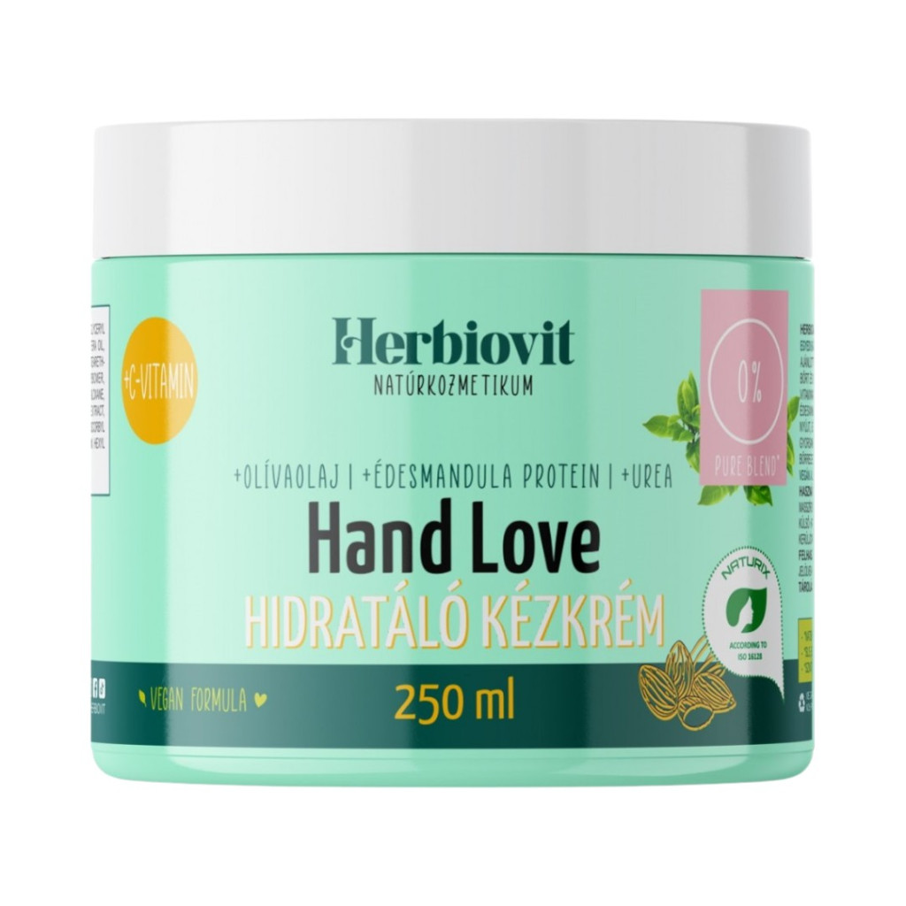 Crema hidratantă pentru mâini Herbiovit cu iubire de 250 ml