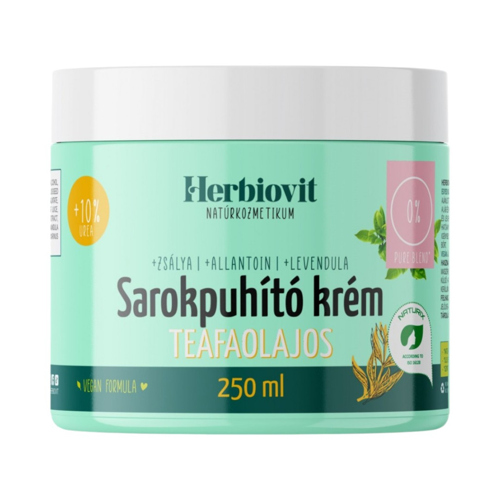 Bylinný krém na změkčení pat Herbiovit s olejem z čajovníku 250 ml