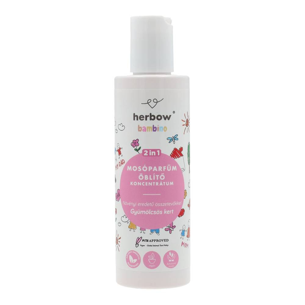 Parfum de rufe concentrat 2in1 Herbow Bambino cu aroma de fructe pentru gradina, 200 ml
