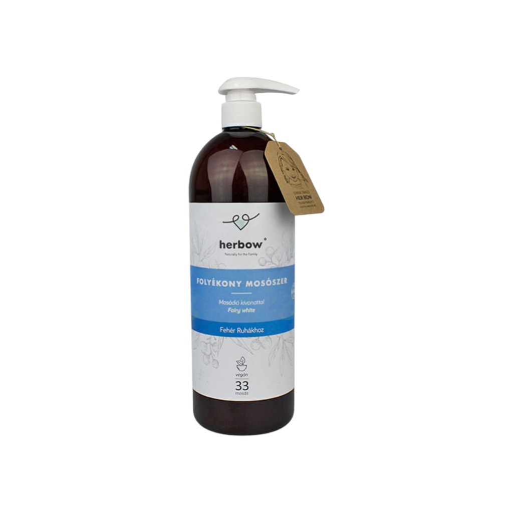 Herbow liquid detergent for white clothes-sun soft 1000 ml