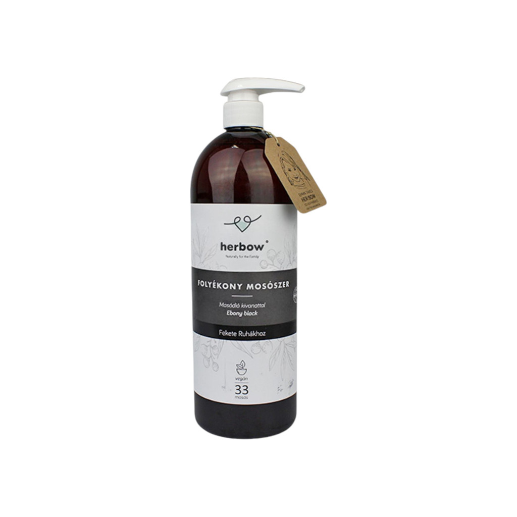 Herbow liquid detergent for black clothes with aloe 1000 ml