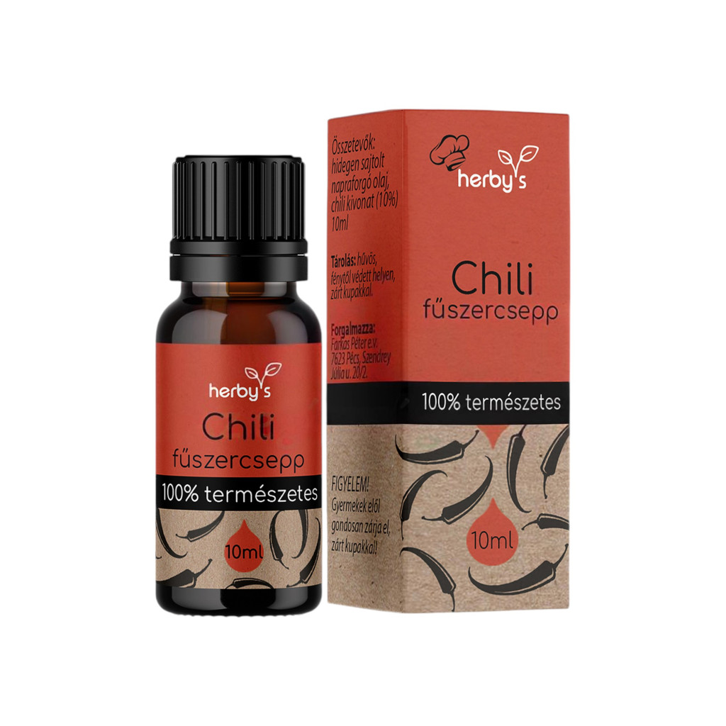 Herbys chili fűszercsepp 10 ml