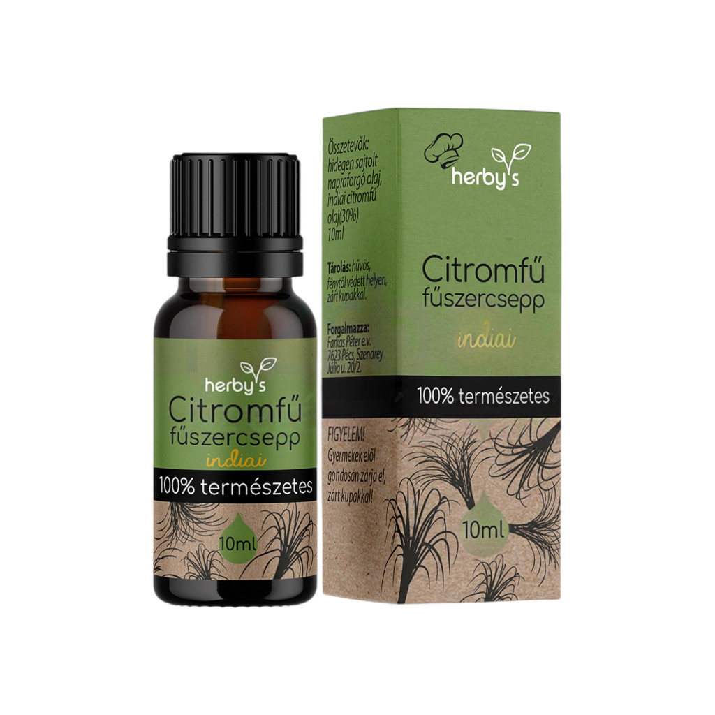 Herbys indiai citromfű fűszercsepp 10 ml