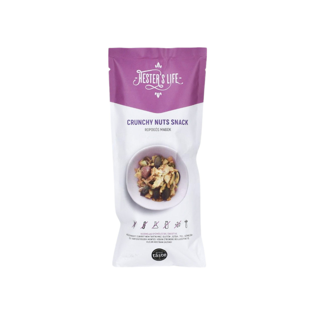 Hesters Life crunchy nuts snack 60 g