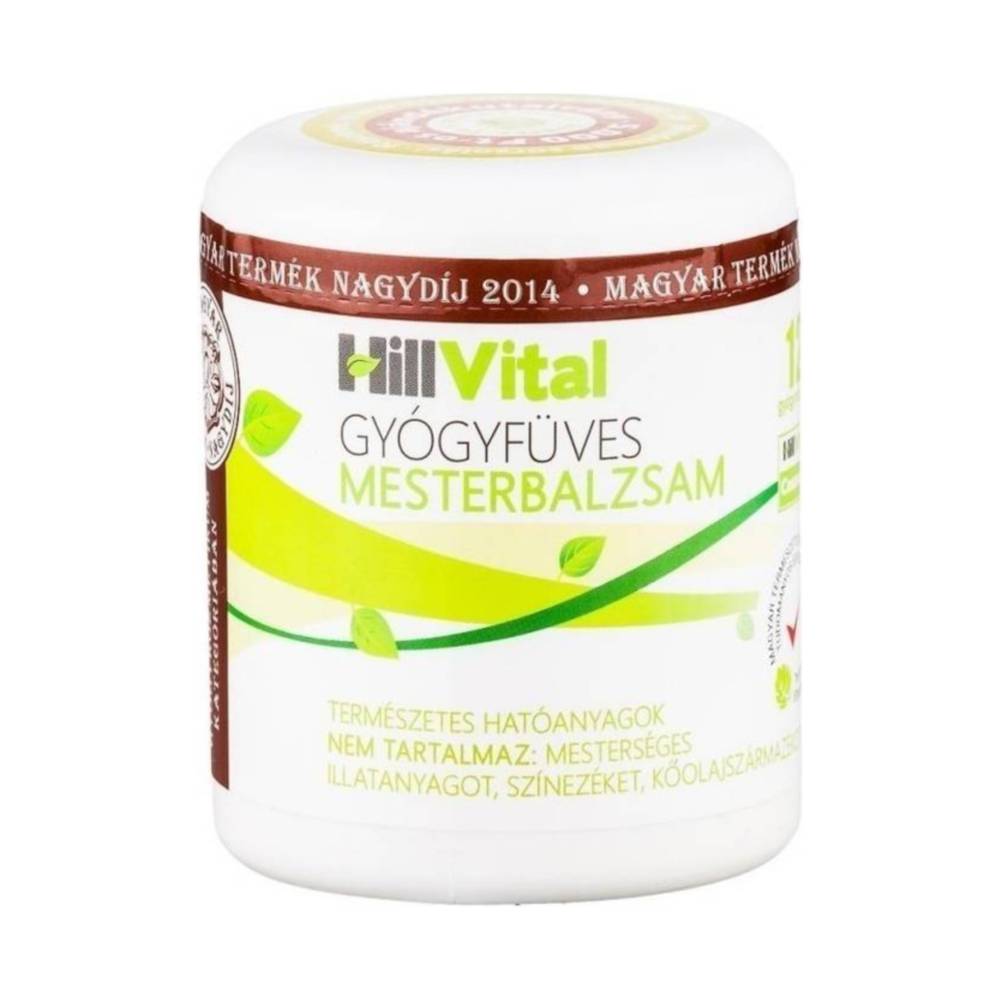 Balsam medicinal cu plante Hillvital, 250 ml