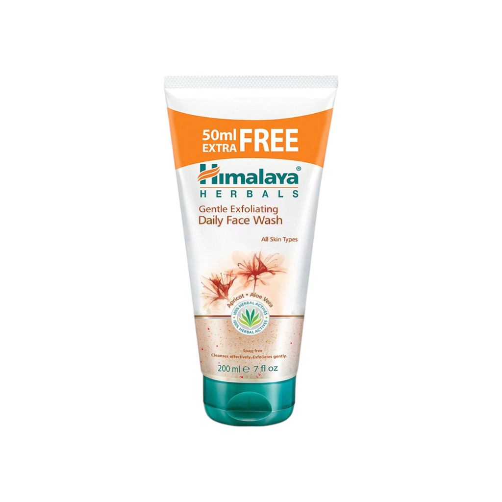 Delikatny żel do mycia twarzy z peelingiem Himalaya 150 ml