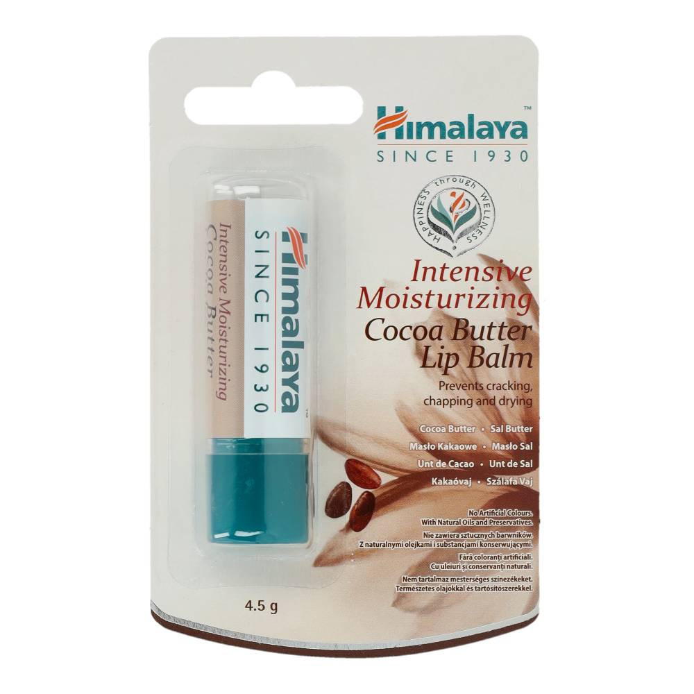 Himalaya Herbals Lippenbalsam mit Kakaobutter 4 g