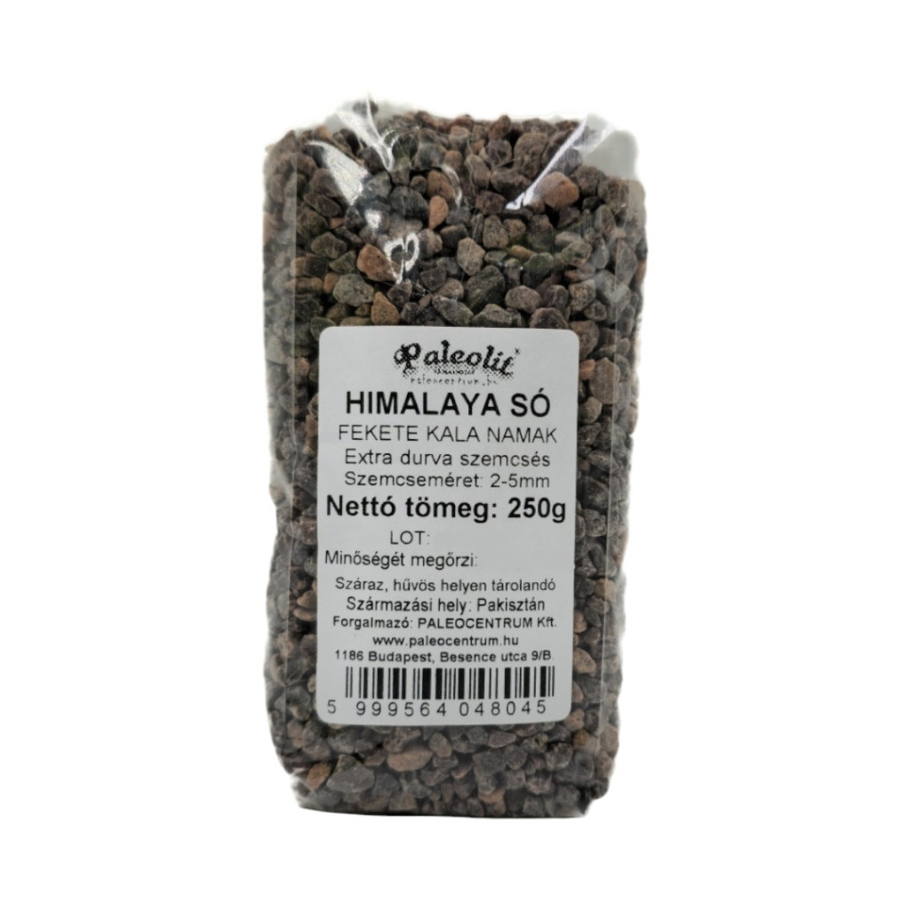 Himalájska soľ čierna 250g extra (2-5mm) Kala Namak