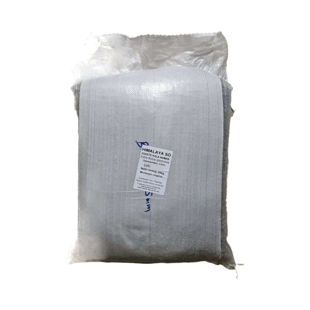 Himalaya só fekete 25kg extra (2-5mm) Kala Namak lédig