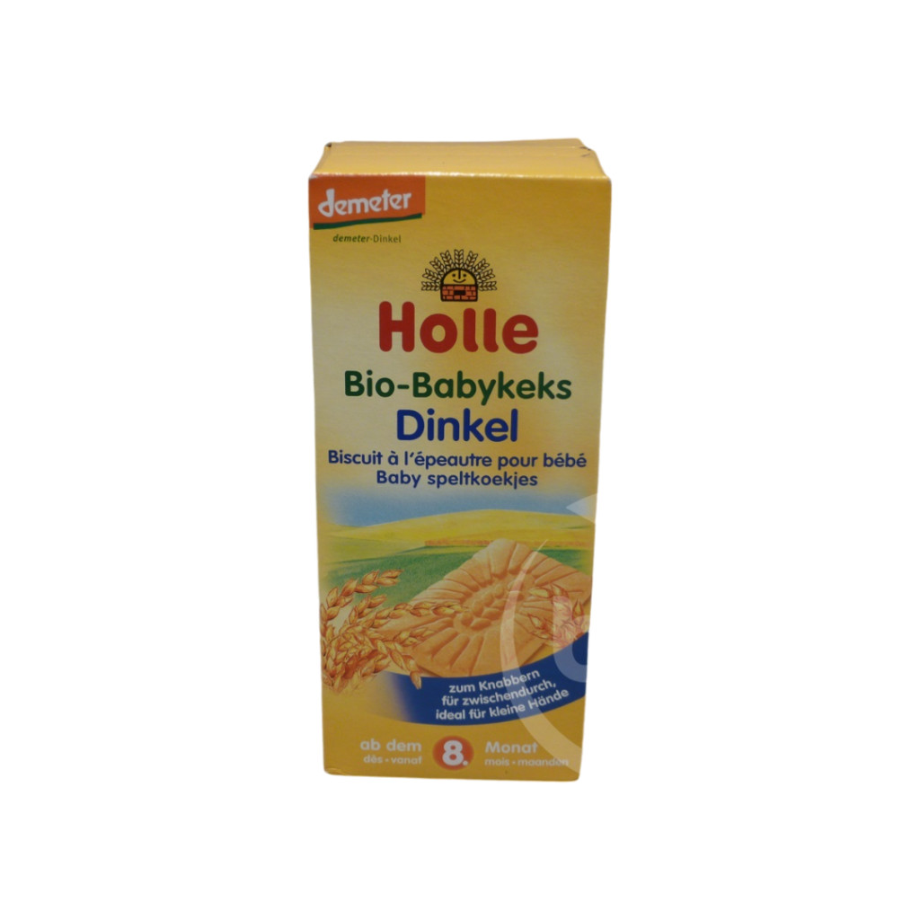 Holle biscuiţi bio din tărâţe de grâu 150 g