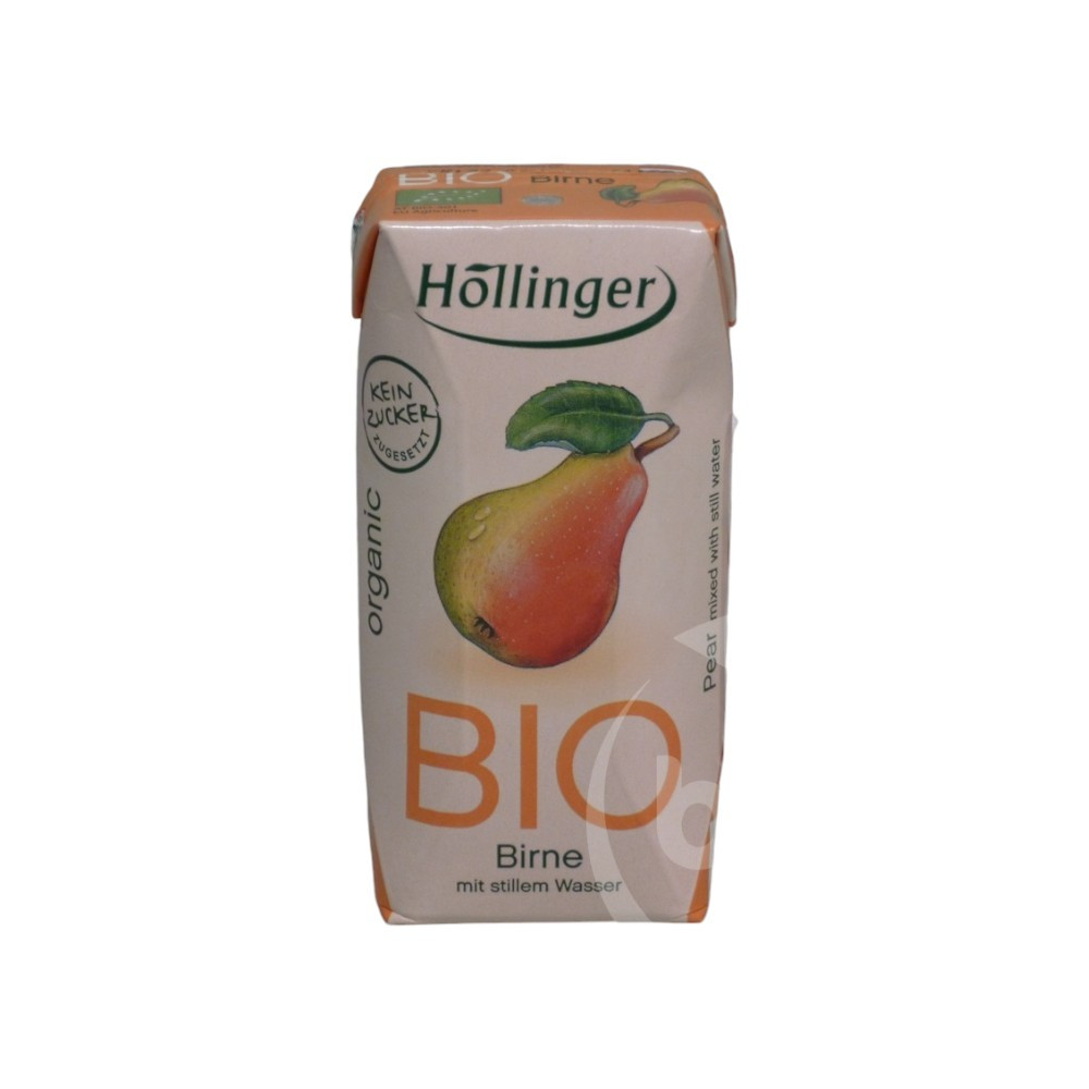 Höllinger bio gyümölcsital körte 200 ml