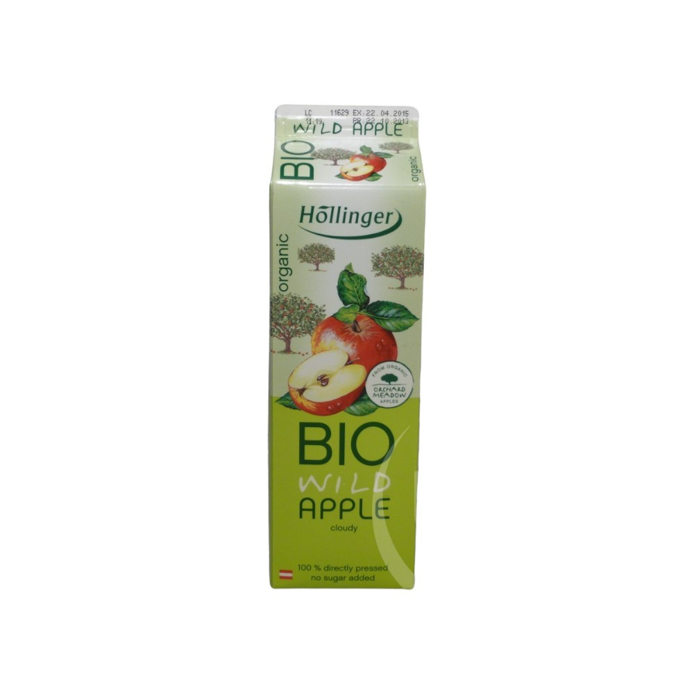 Suc de fructe bio Höllinger de mere 1000 ml