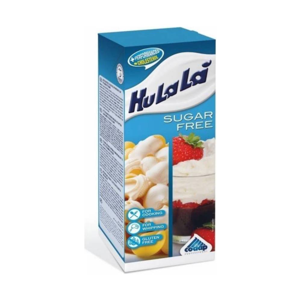 Hulala bezcukrová bezlaktózová šľahačková základňa 1000 ml