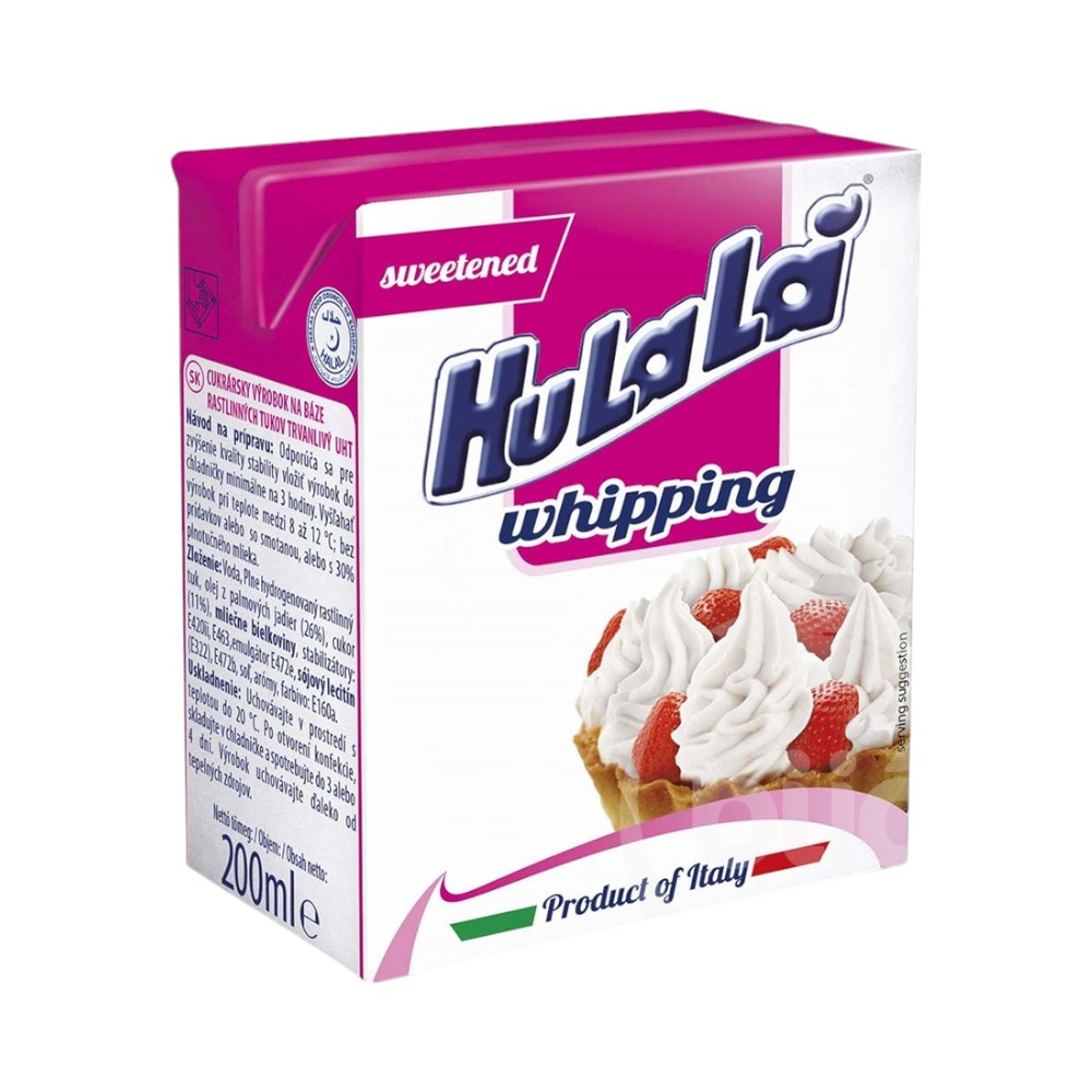 Hulala - 200 ml podstawowy składnik kremu cukierniczego