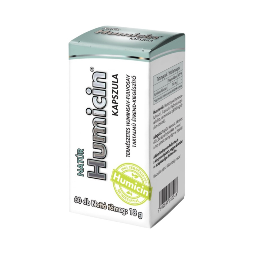 Capsulă Humicin naturală 60 bucăți