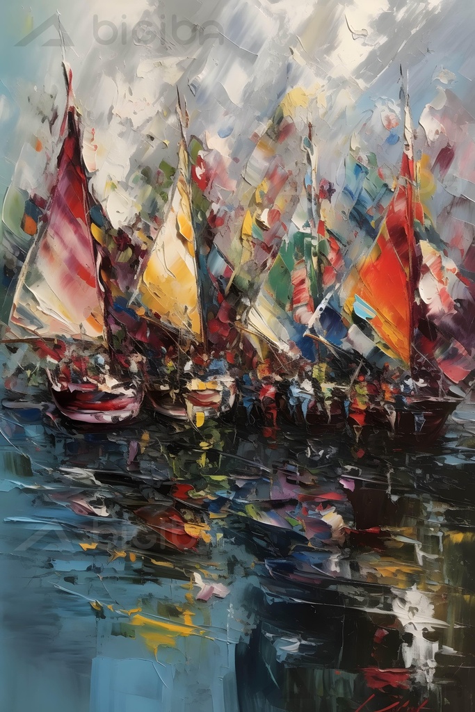 Vibrant Regatta Dreams