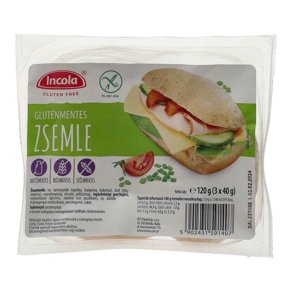 Incola Reggeliző Zsemle gm.Lm.