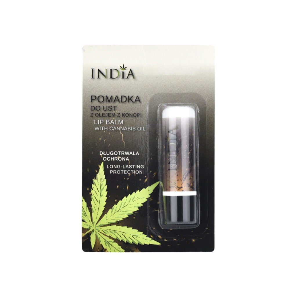 India ajakápoló balzsam kendermagolajjal 4 ml