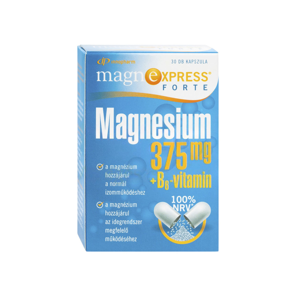 Innopharm Magnexpress Forte Magnesiumkapseln 30 Stück