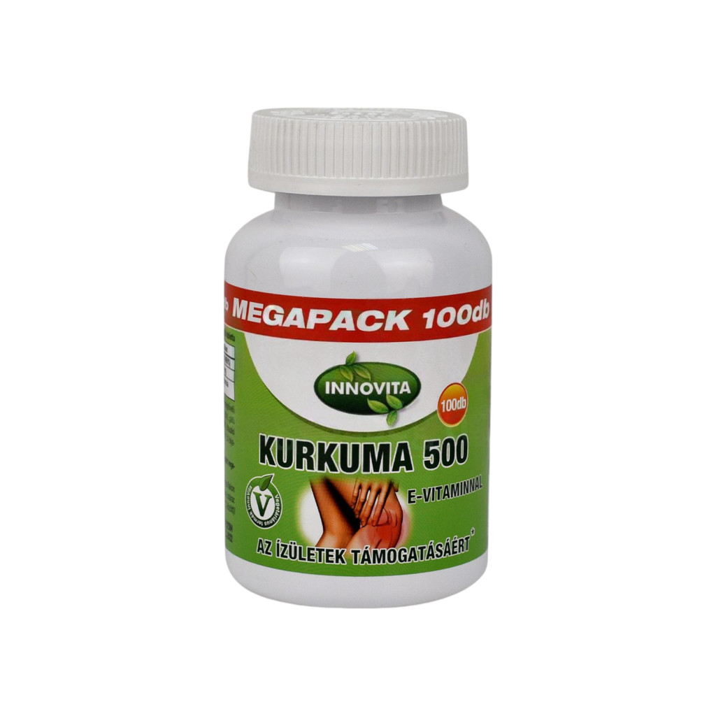 Innovita kurkuma s 500E vitamínom, 100 ks.