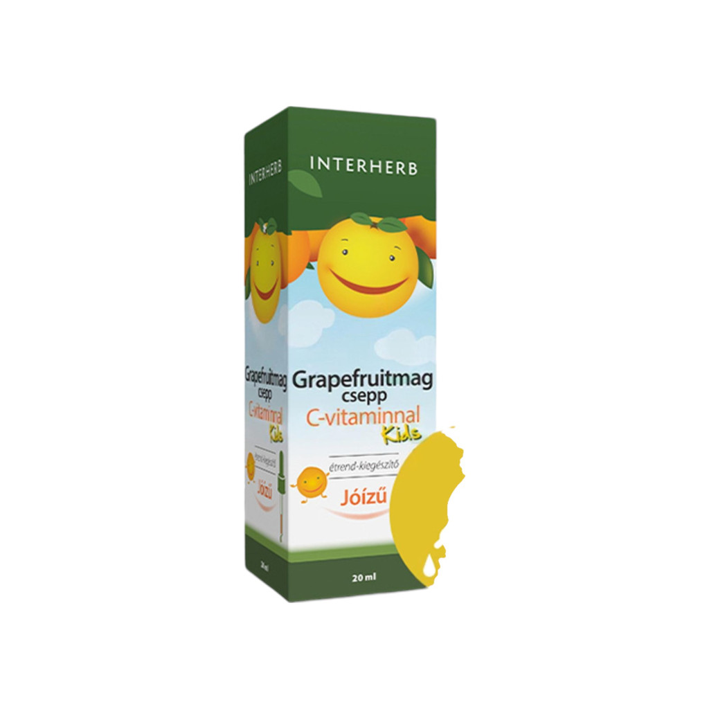 INTERHERB GRAPEFRUCHTSAMEN-TROPFEN MIT VITAMIN C FÜR KINDER 20 ml