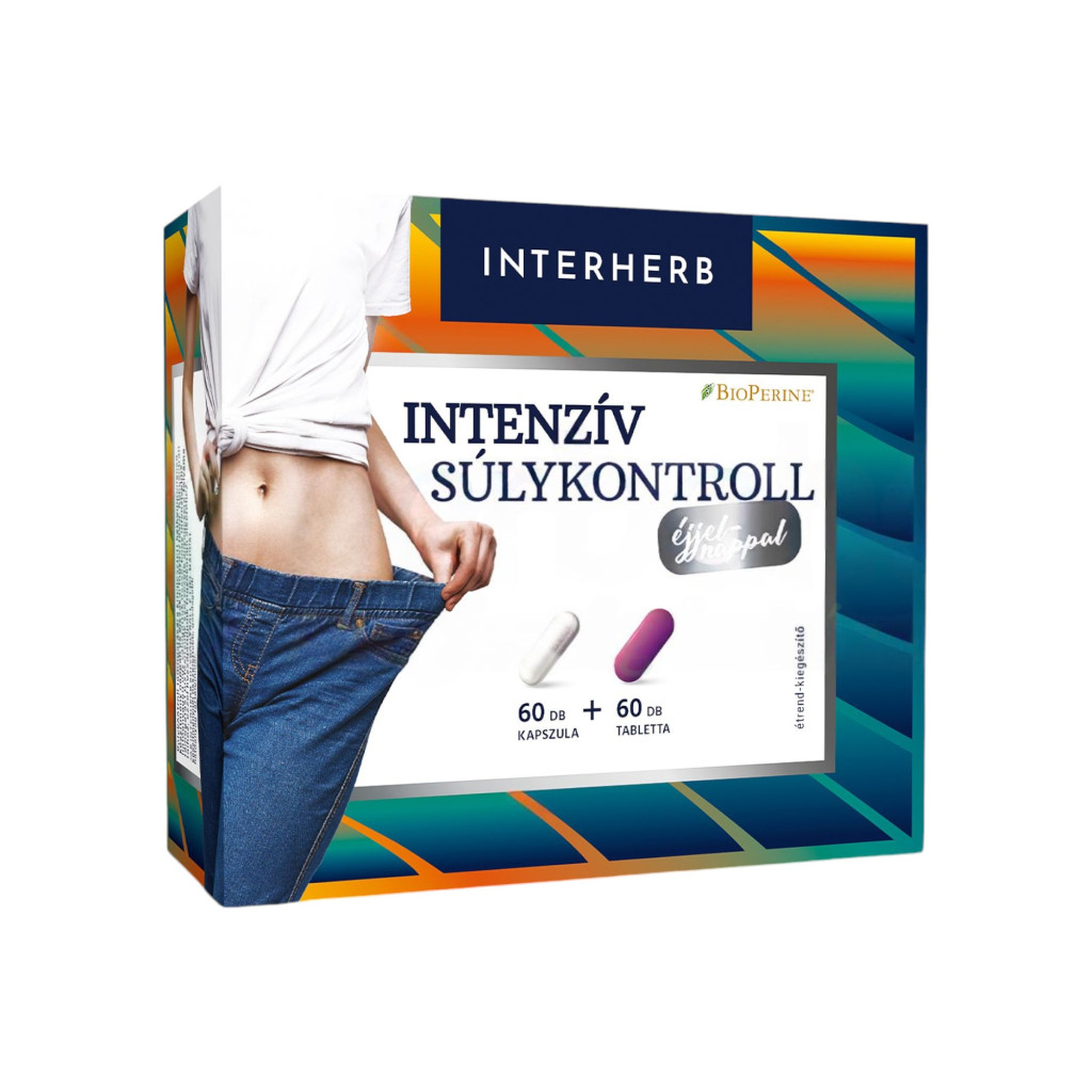 INTERHERB INTENZÍV SÚLYKONTROLL KAPSZULA+TABLETTA 2X60 DB