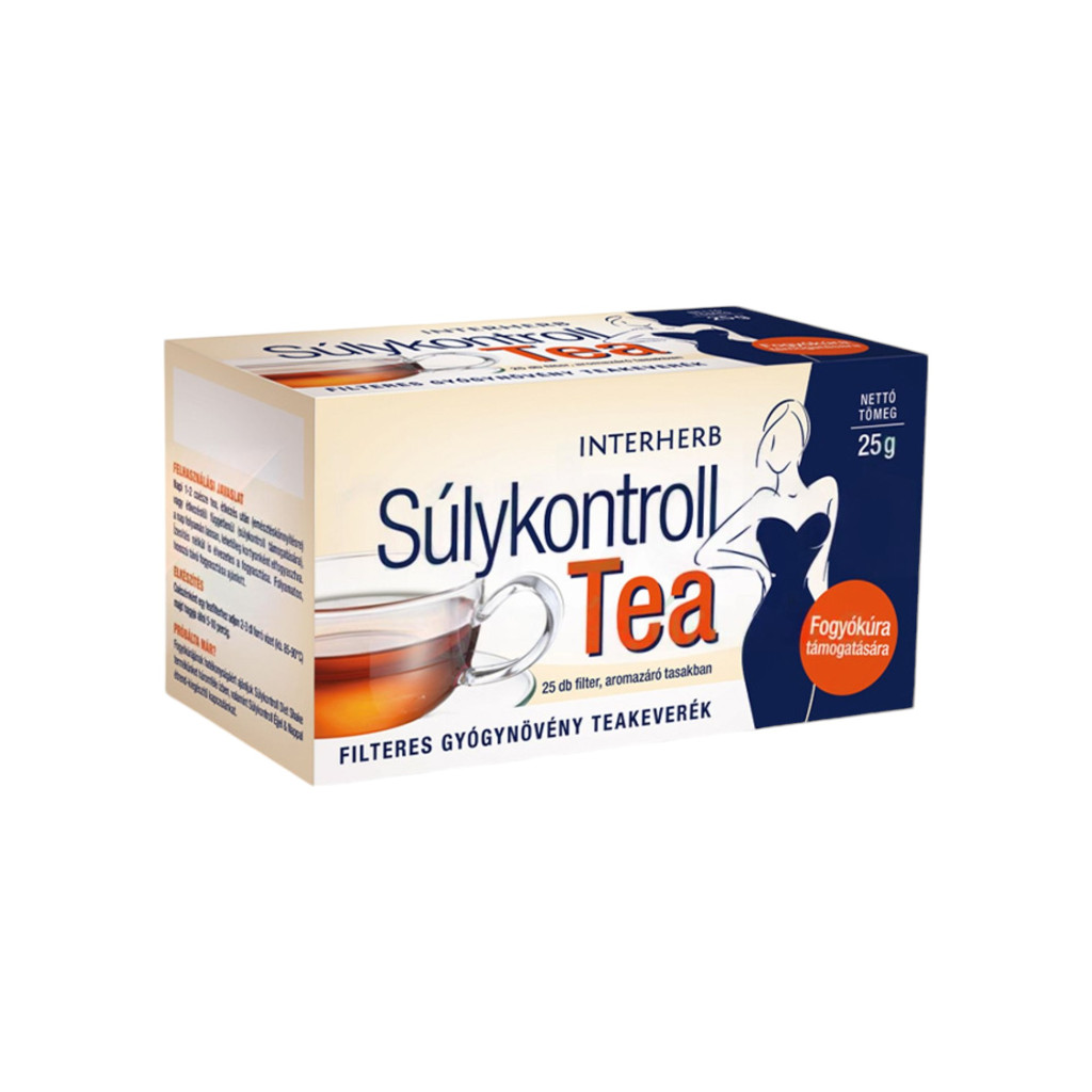 INTERHERB INTENSIVE WEIGHT CONTROL TEA 25 pcs
