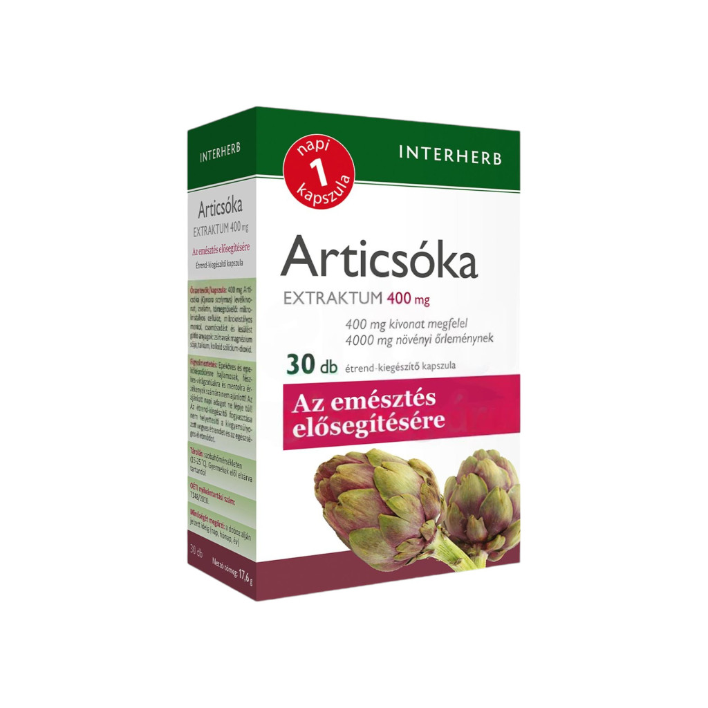 INTERHERB DENNÝ 1 EXTRAKT ARITUCHA KAPSULA 30 ks