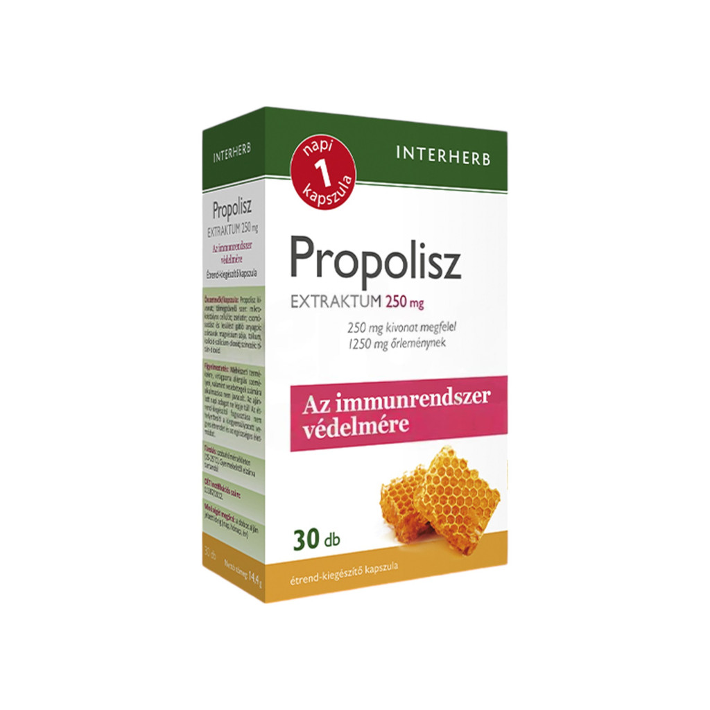 INTERHERB DENNÝ 1 PROPOLIS EXTRAKT KAPSLA 30 ks