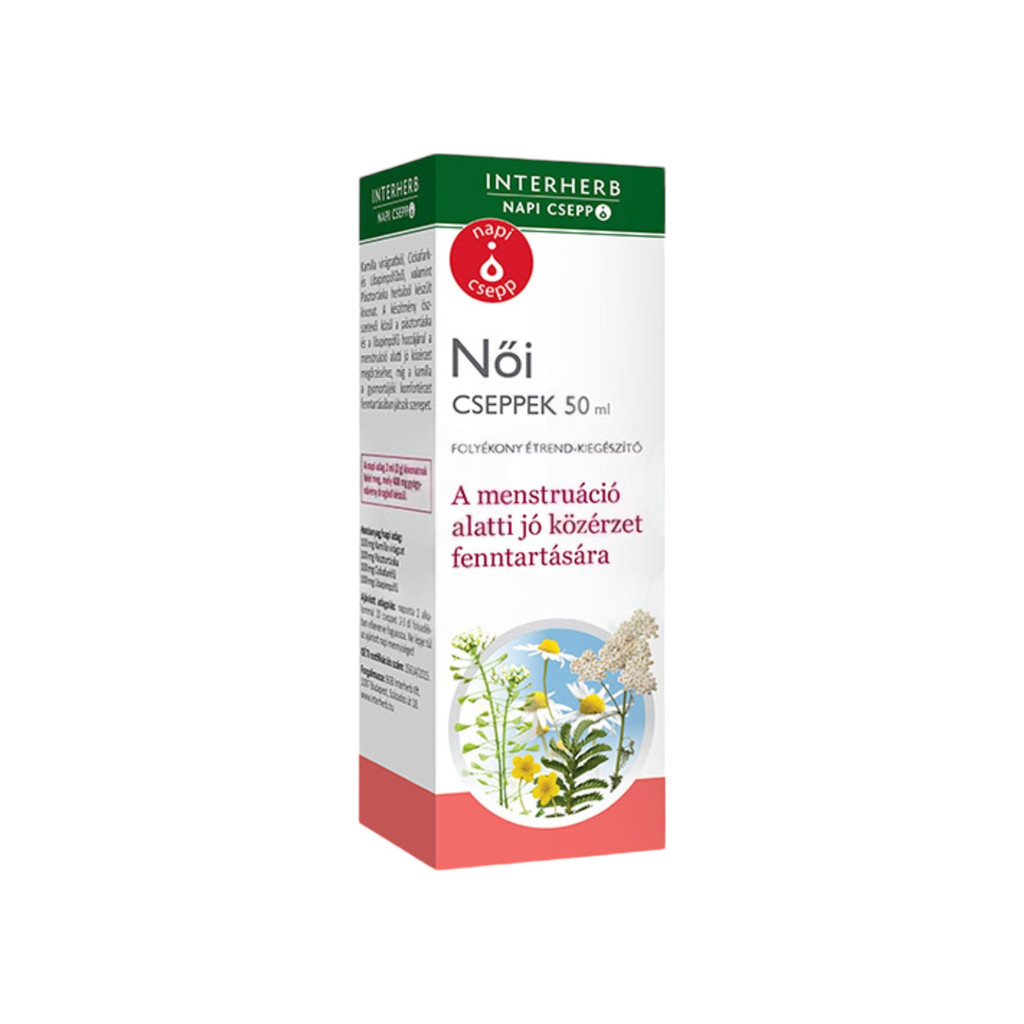 PICĂTURI ZILNICE INTERHERB FEMEI 50 ml