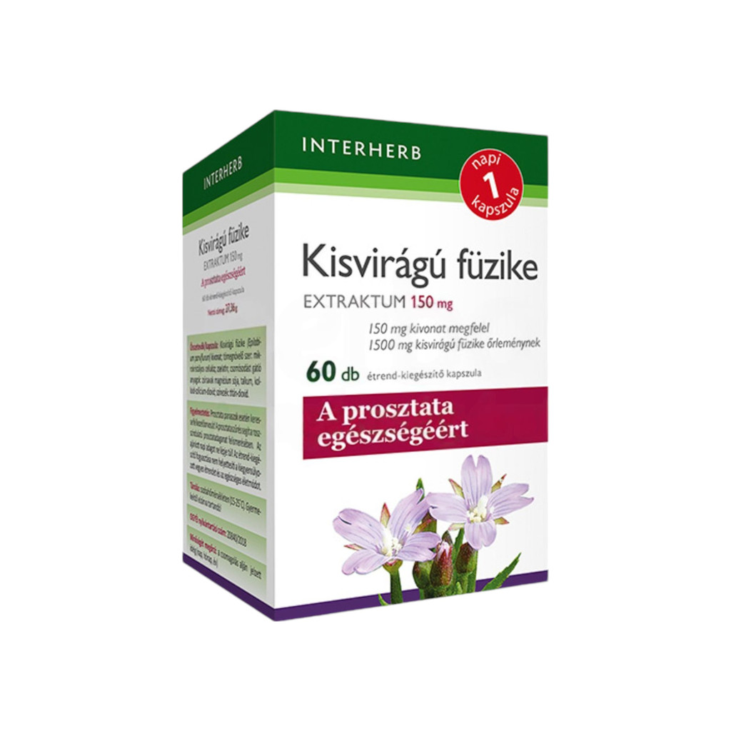 INTERHERB NAPI1 SMALL-FLOWERED WILLOWHERB EXTRACT 150 MG CAPSULE 60 pcs