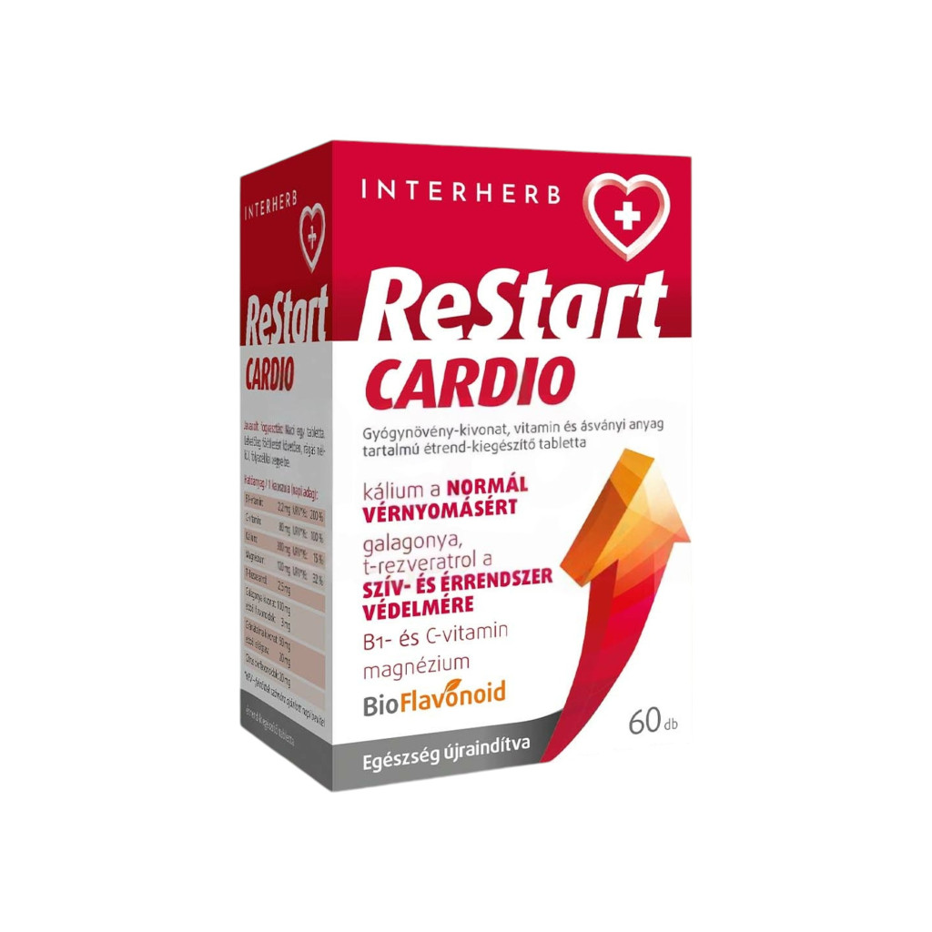 INTERHERB RESTART CARDIO TABLETTA 60 db