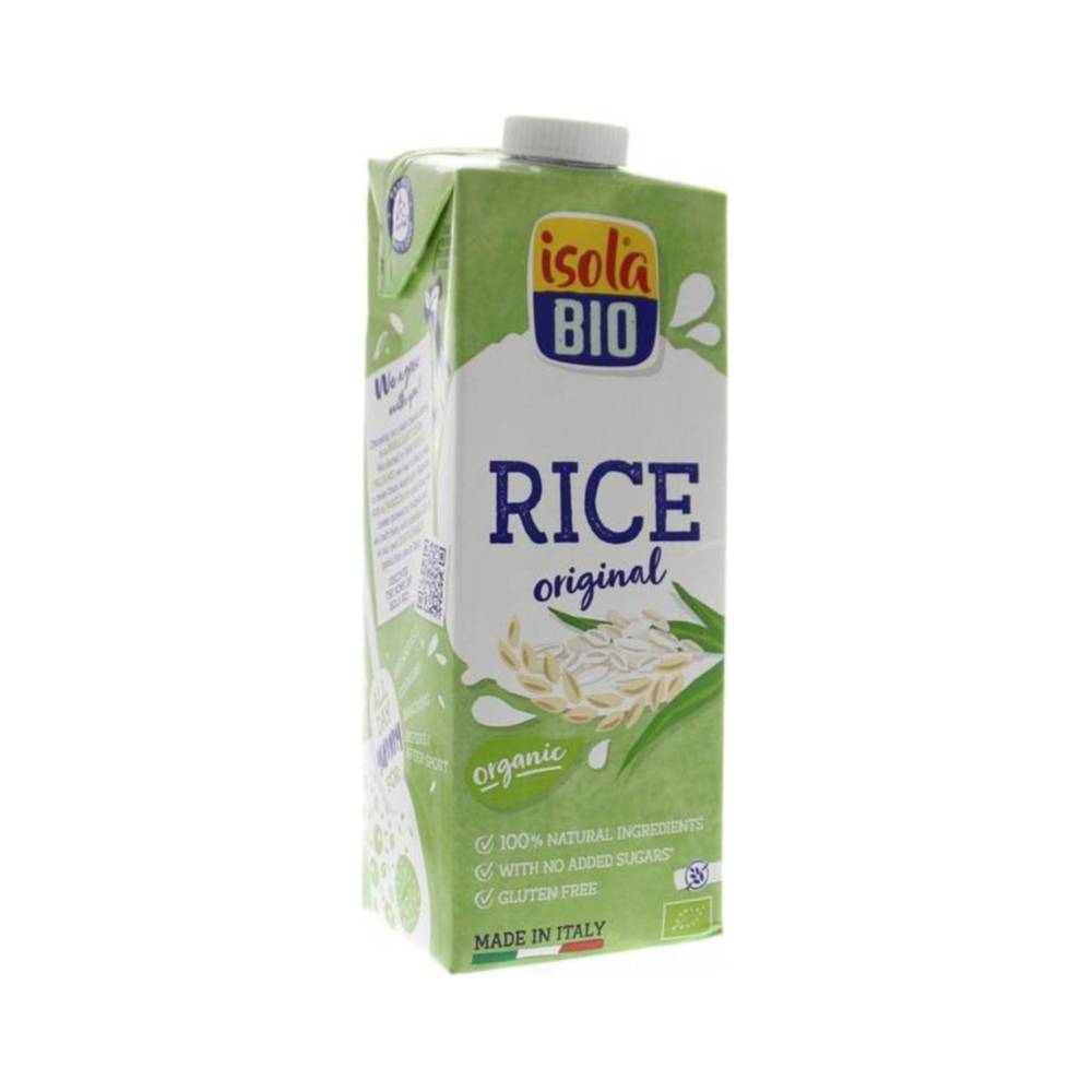 Băutură de orez bio Isola fără gluten 1000 ml