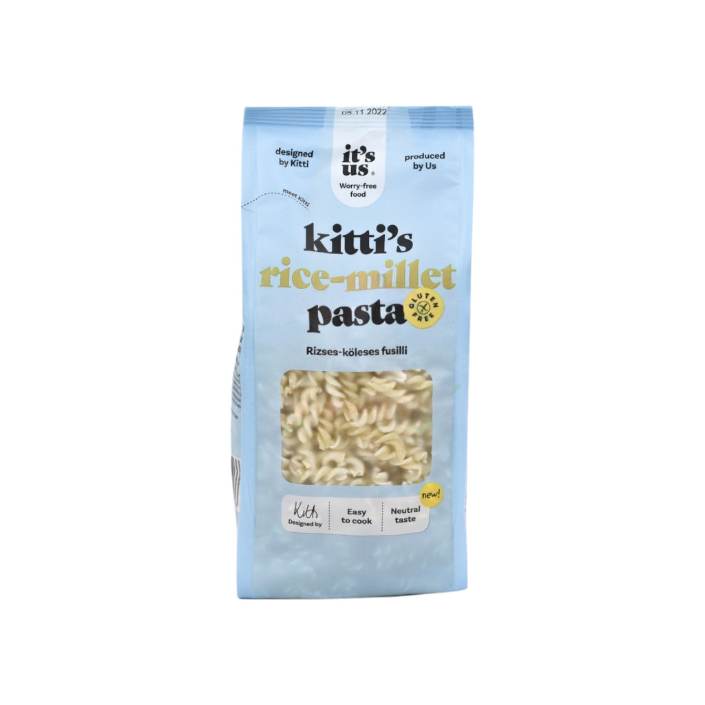 Este vorba de paste făinoase din orez și mei, fideua rizoni, 200 g