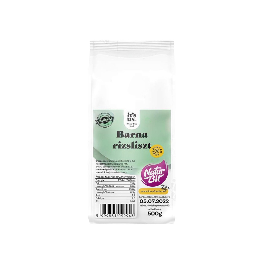 Its us naturbit barna rizsliszt 500 g