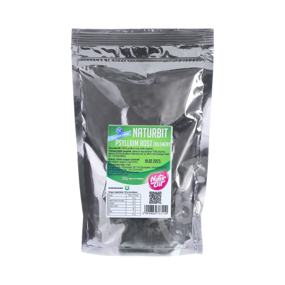 Este un amestec de coji de psyllium Naturbit, 200 g