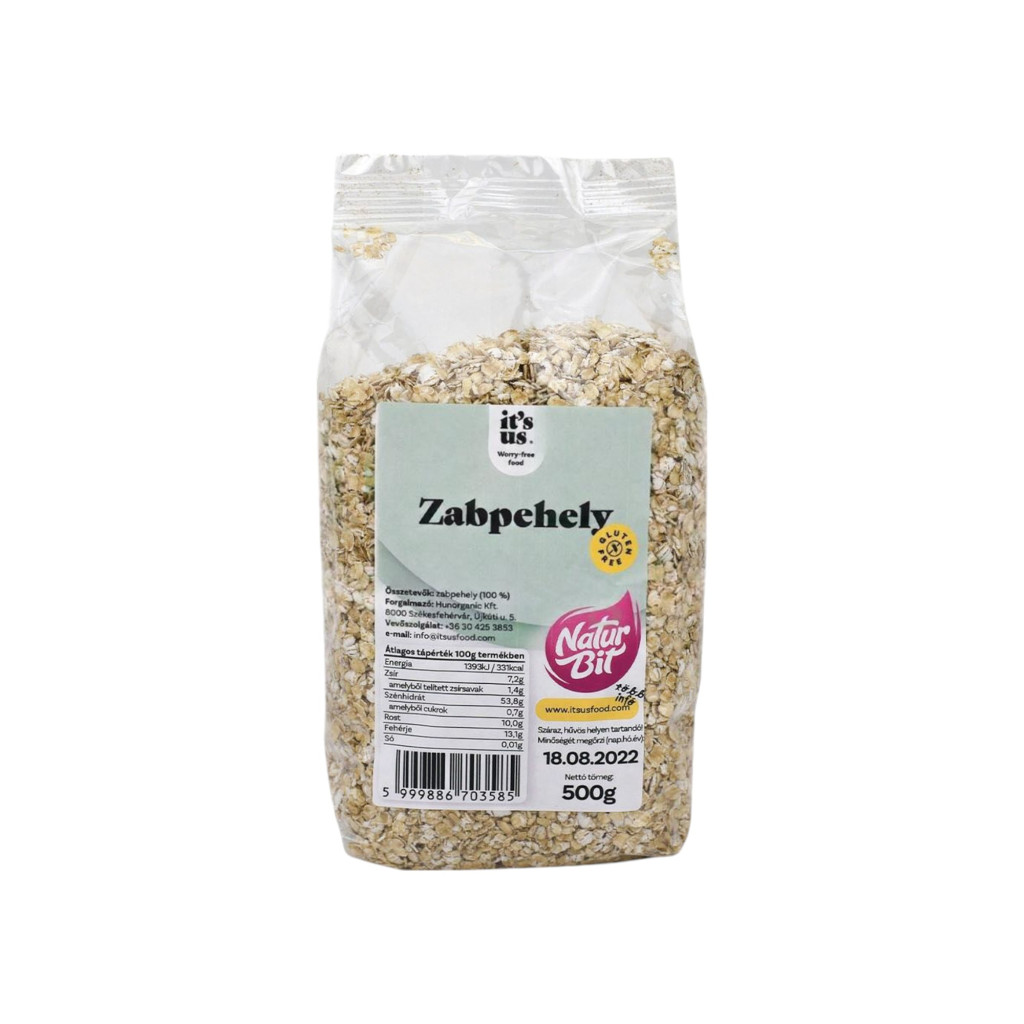 Its us naturbit zabpehely gluténmentes 500 g