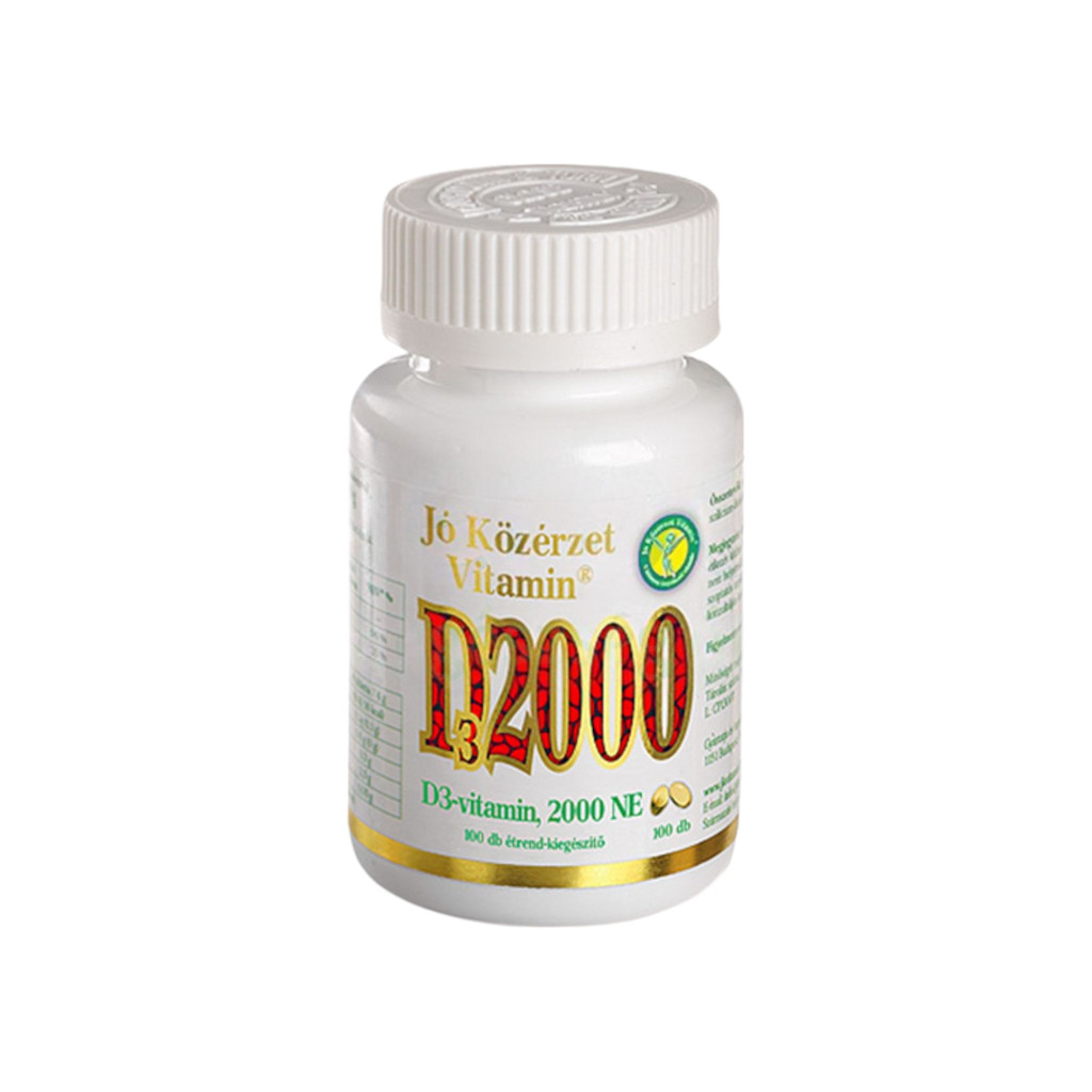 Joi Bună Vitamina D3 2000ne capsule 100 bucăți
