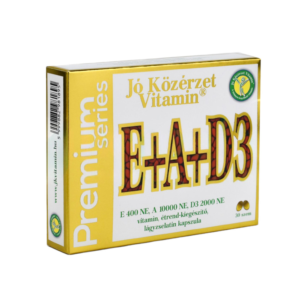 Jó Közérzet premium e+d3 capsule, 30 pcs