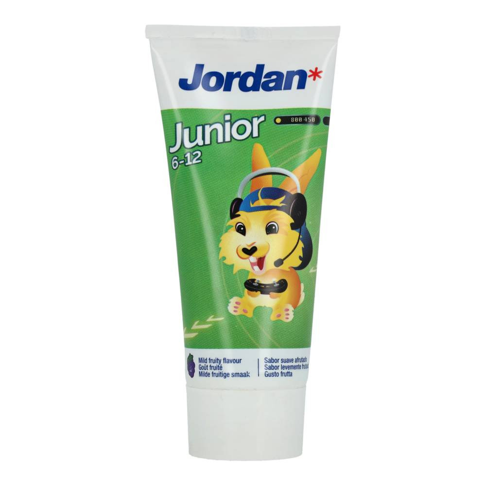 Jordan Kinderzahnpasta für 6-12-jährige, 50 ml