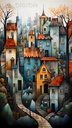 Whimsical Urban Labyrinth