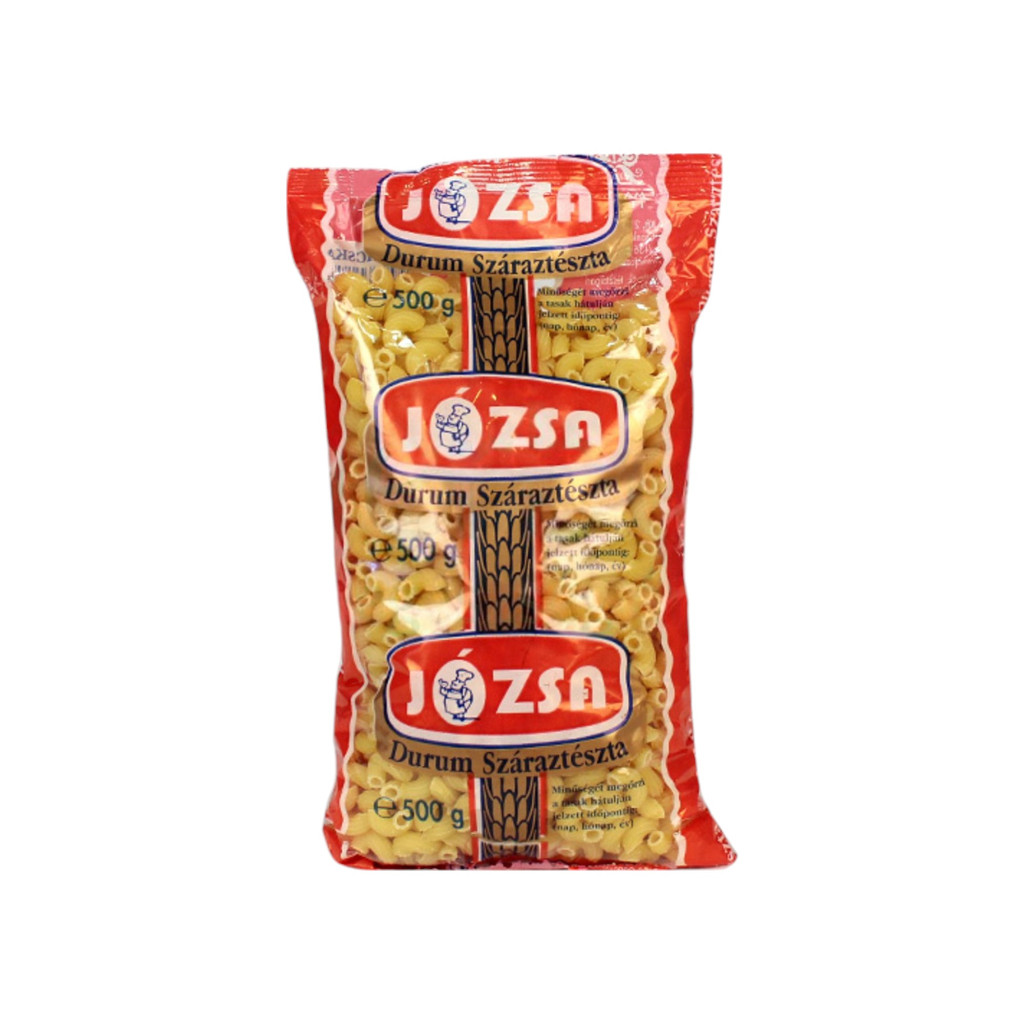 Józsa Durum pasta, horn-shaped, 500 g