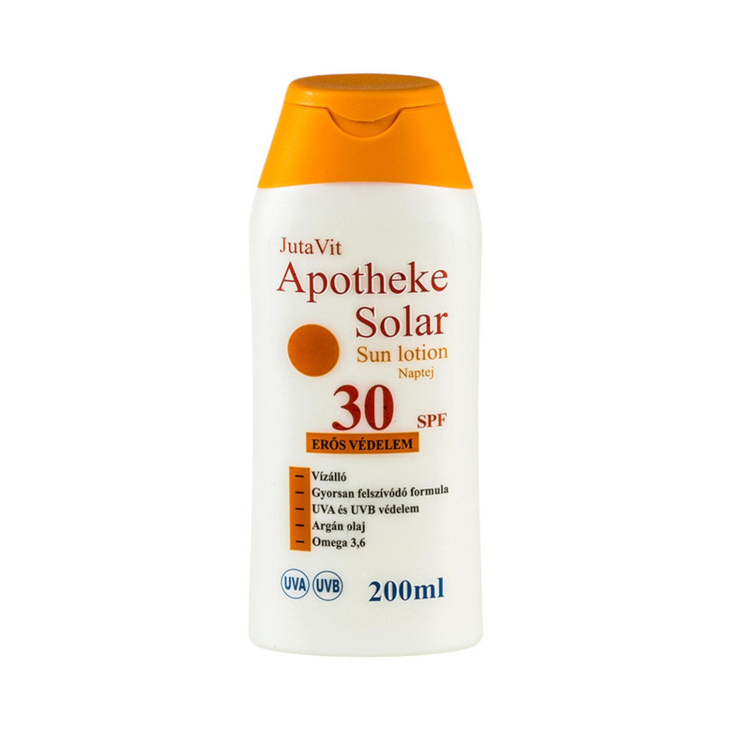 Jutavit Apotheke Solar Naptej Spf 30 200 ml