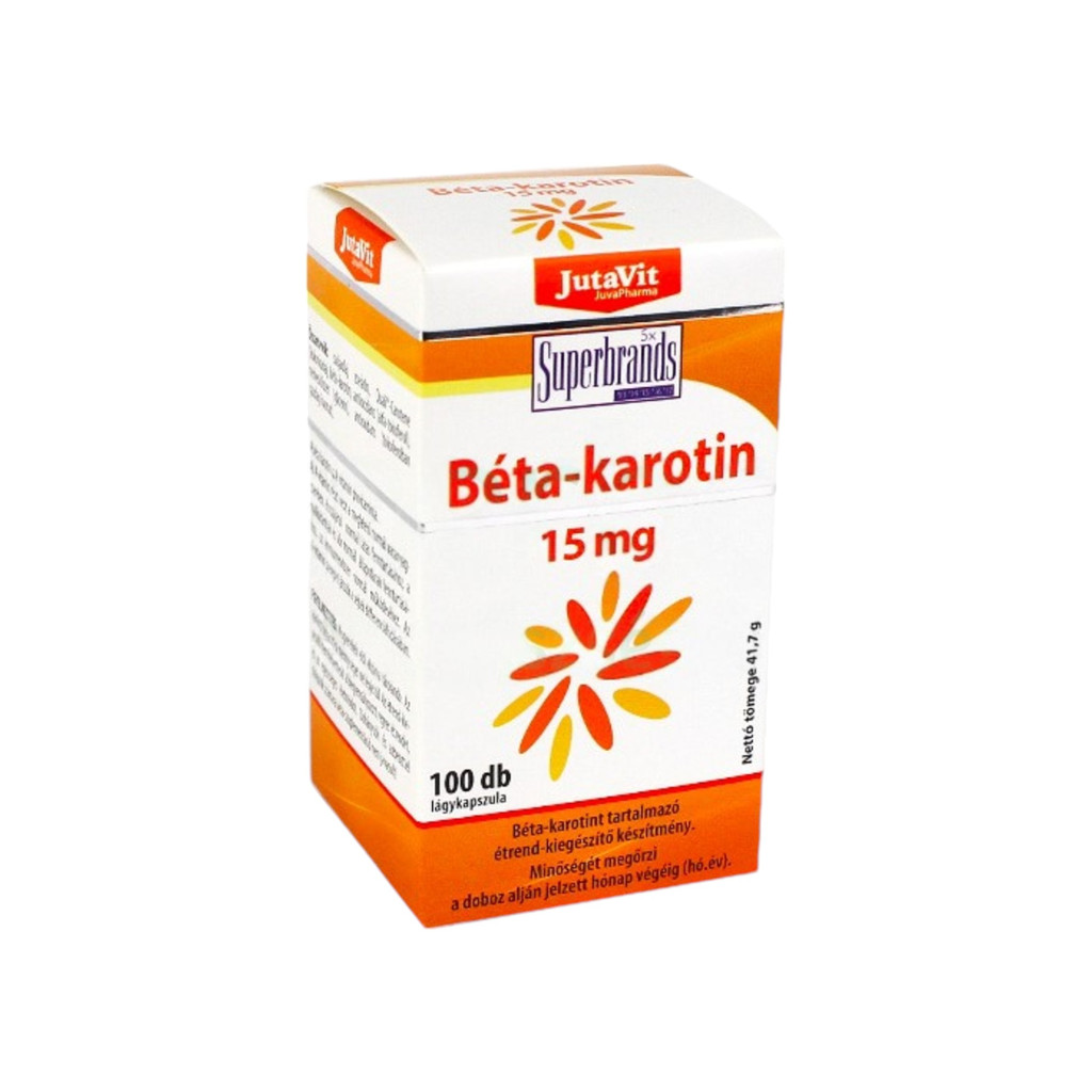 JutaVit Beta - Beta-karoten 15 mg 100 ks