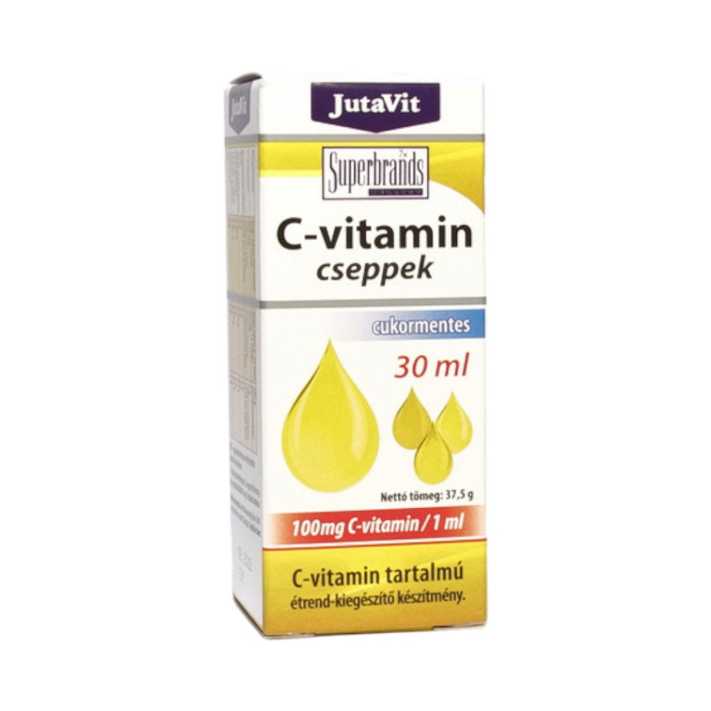 Jutavit vitamín C kvapky 100 mg / 1 ml 30 ml