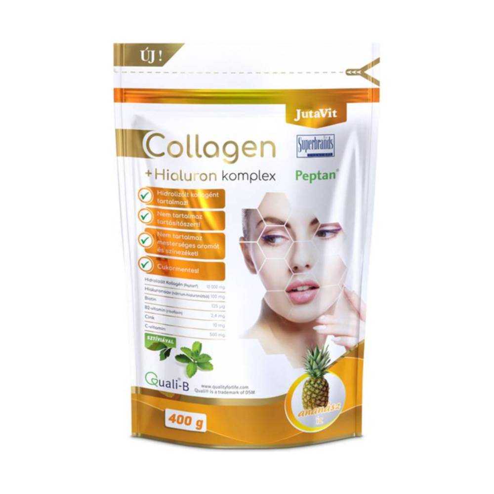 Jutavit Collagen Complex Ananasowy Kolagen w proszku 381 g