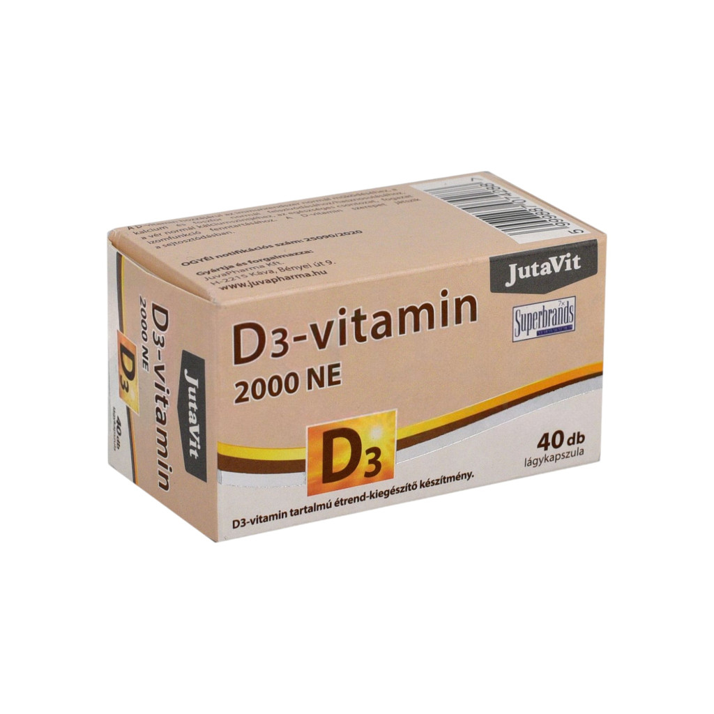 Jutavit D- Vitamin 2000 IU 50 Mcg 40 ks