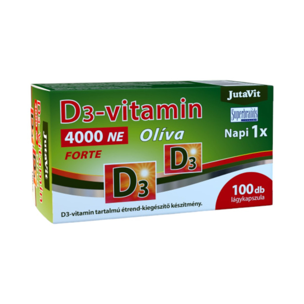Jutavit D3-Witamina 4000IU z oliwą 100 szt