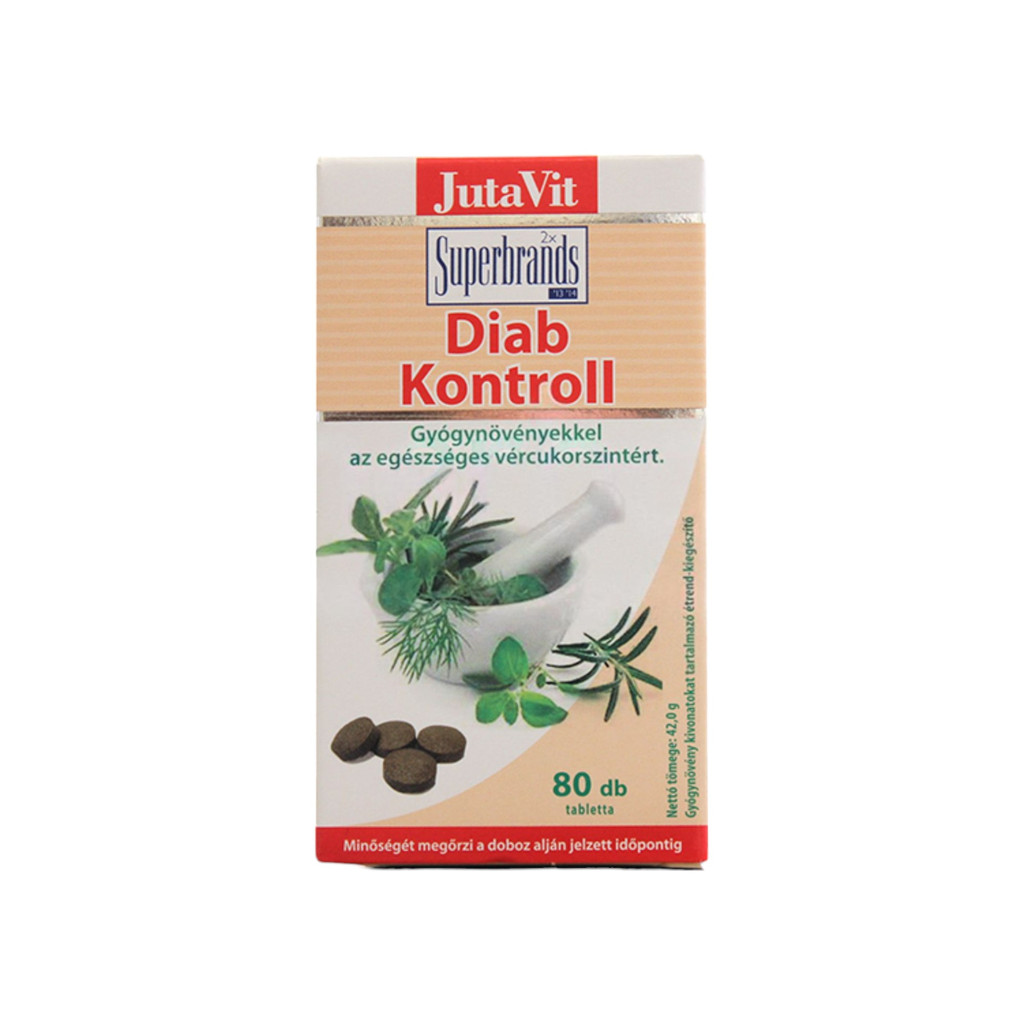 JutaVit Diab Kontroll Tabletten, 80 Stk